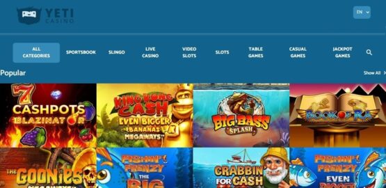 Yeti Casino review