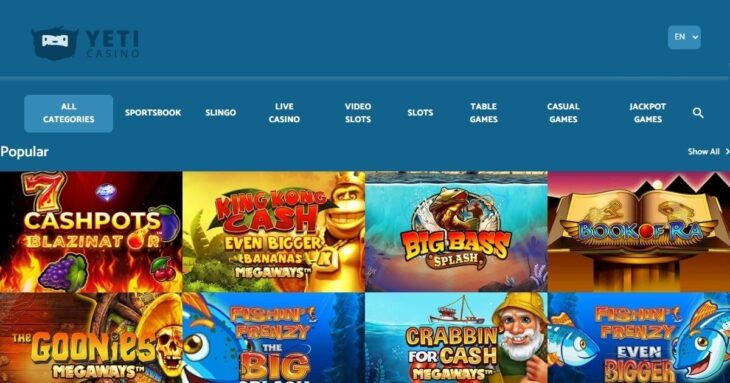 Yeti Casino review