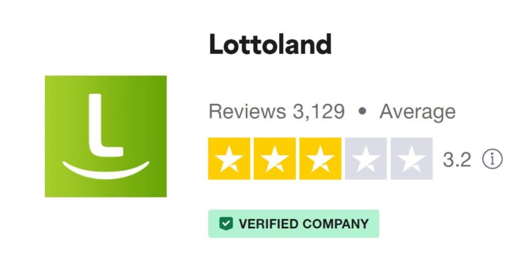 Lottoland TrustPilot score