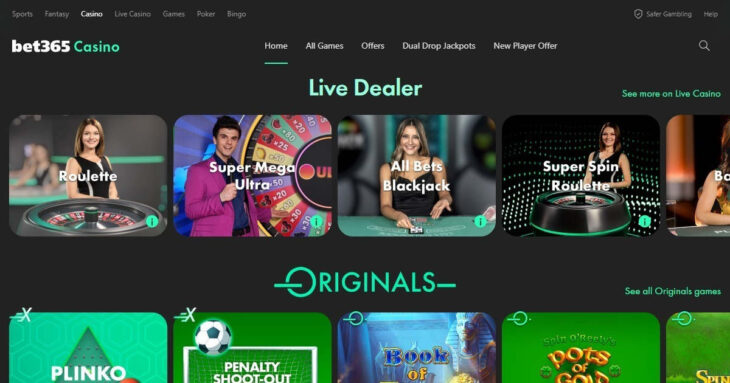 Bet365 Casino review