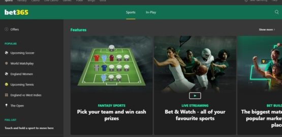 Bet365 Sports review