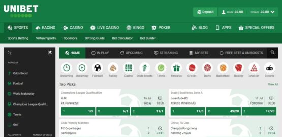 Unibet Sports review