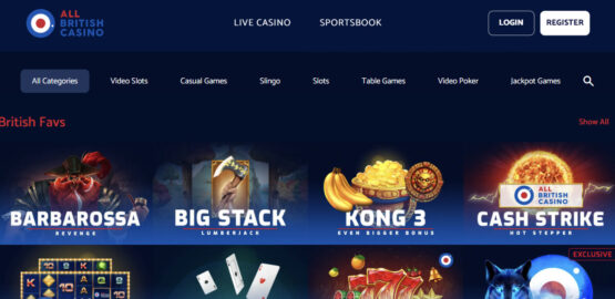All British Casino review