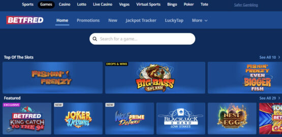 Betfred Casino review