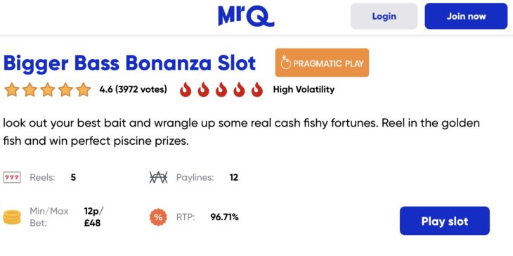 Bigger Bass Bonanza RTP