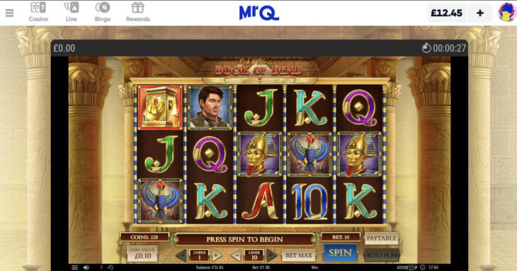 Book of Dead casino