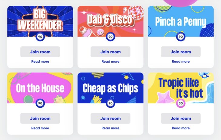 MrQ Bingo options