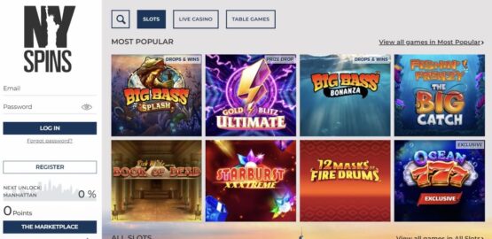 NYspins Casino review