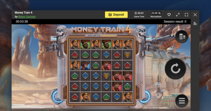 High variance slot - Money Train 4