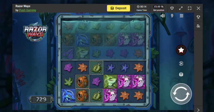 High variance slot - Razor Ways
