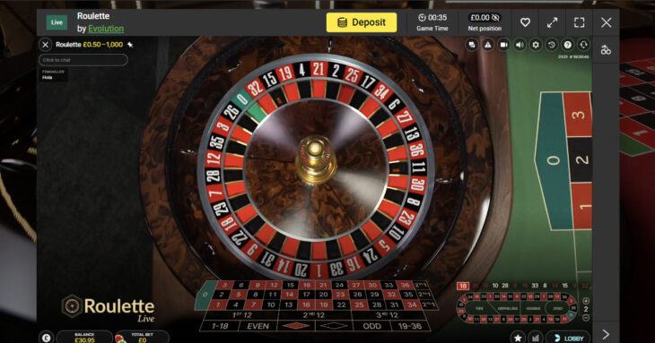 Live dealer online casino
