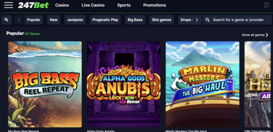 247Bet casino review