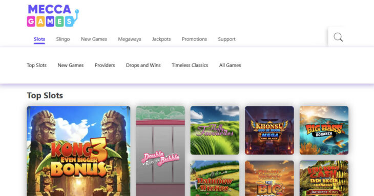 Mecca Games slots