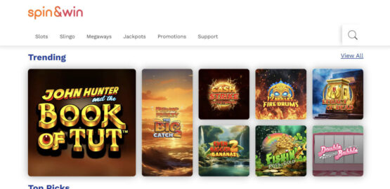Spin and Win Casino review