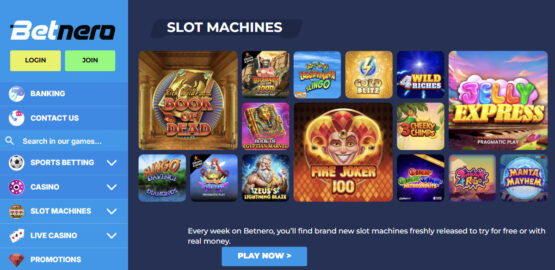 Betnero casino review
