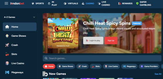 London Bet Casino review