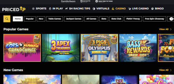 Priced Up Casino review